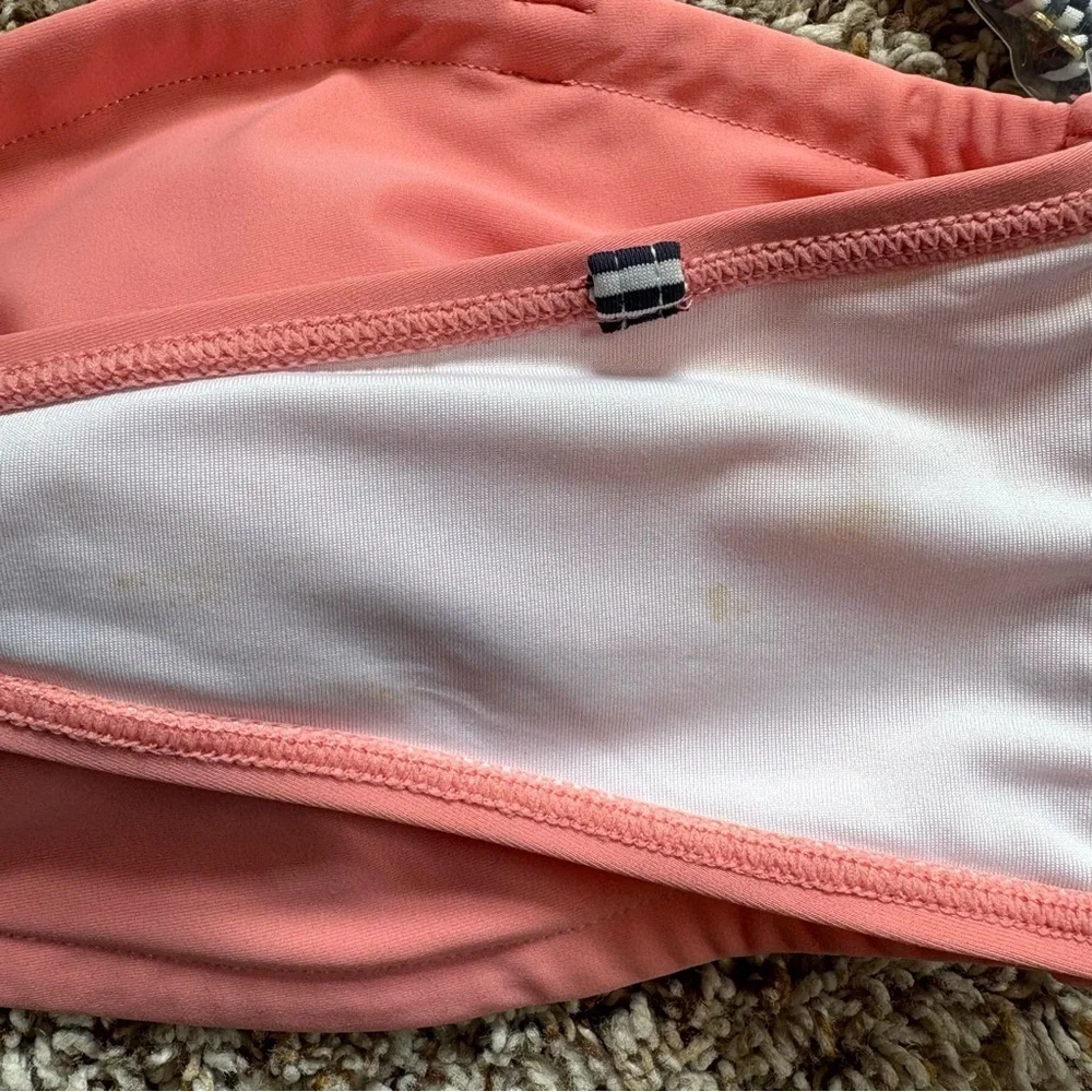 Southern Tide Bikini Top With Removable Straps Coral Pink Large - Picture 6 of 9